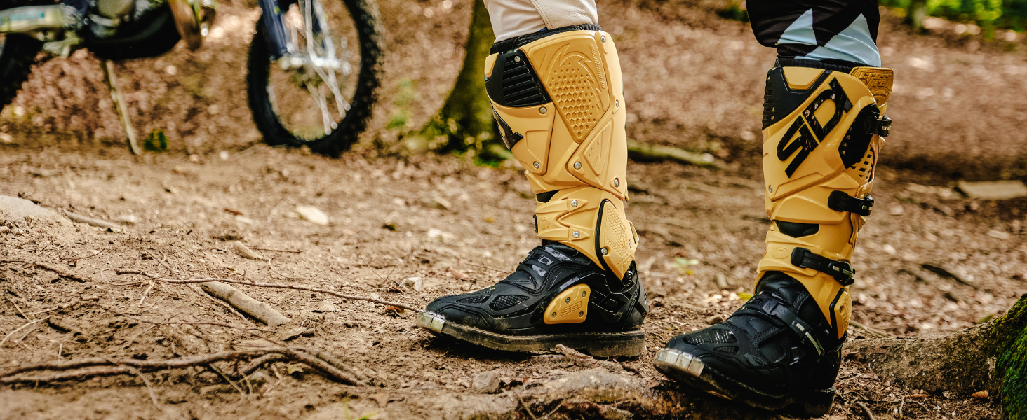Amazon.com: Sidi Crossfire 3 TA Offroad Boots (10/44, Black/White
